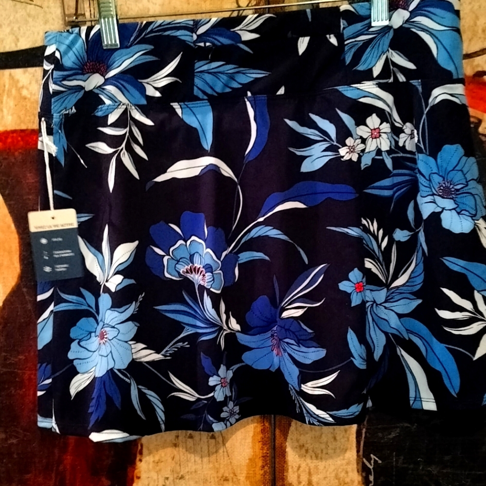 Tommy Bahama New Floral Tennis Skirt Large